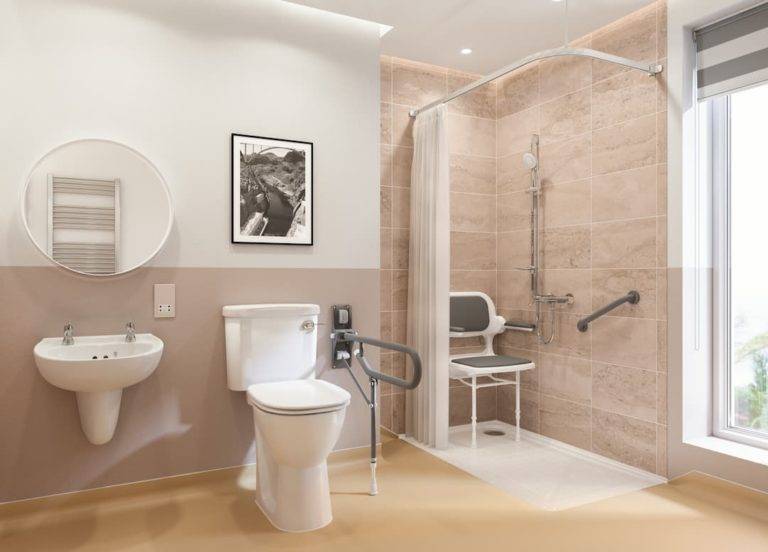 accessible wet room